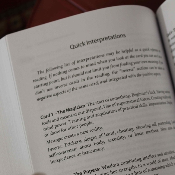 Tarot Marseilles - Open Reading Book Yoav Ben-Dov - Picture 8 of 8